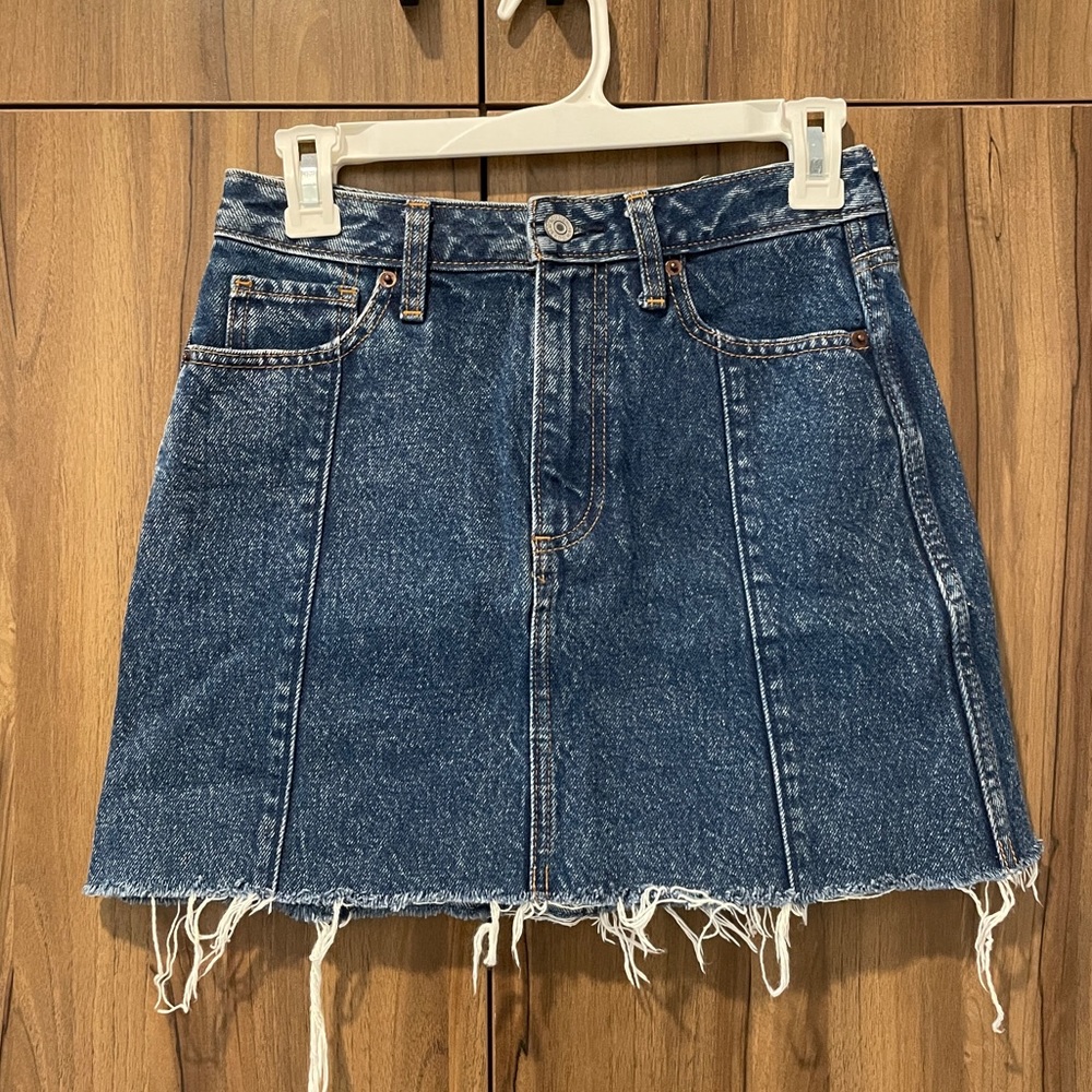 Abercrombie & Fitch Denim Mini Skirt